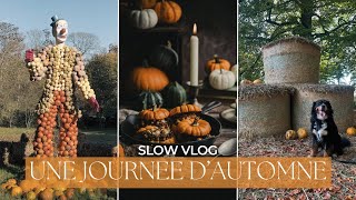 Slow VLOG  Festival du potiron courges farcies et couture vintage [upl. by Lyrret]