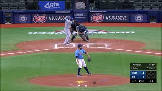 Andrew Kittredge  Tampa Bay Rays  Strikeouts 3 MLB 2020 [upl. by Arakihc]