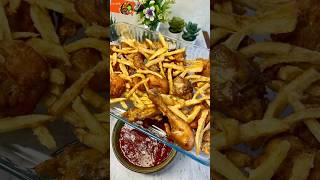 Crispy Chicken Fry Recipe😍 shorts [upl. by Notyep]