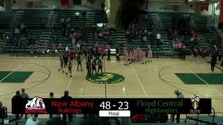 Floyd Central v New Albany Girls Basketball [upl. by Nitnerb]