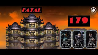 Mortal Kombat Mobile Action Movie Tower Fatal Match 179 [upl. by Lindblad796]