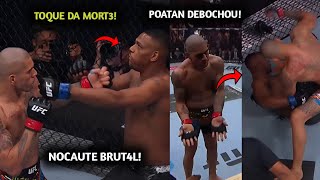 🚨 Alex Poatan APLICA NOCAUTE BRUT4L em Jamahal Hill no UFC 300 e TIRA ONDA com Jamahal NOCAUTEADO [upl. by Attekram]