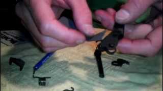 SIG 522 Swat Pistol Trigger Breakdown Including Sear Polishing And Trigger Job PART 3mp4 [upl. by Bille]