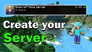 How To Make Your Own Minecraft Server For Free  Full Tutorial [upl. by Nayb]