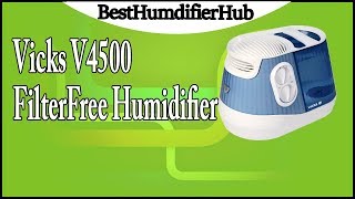 Vicks V4500 FilterFree Humidifier Review [upl. by Neryt476]