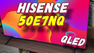 Телевизор Hisense 50E7NQ 2024 [upl. by Neerehs]