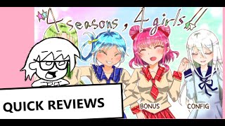 4 Seasons 4 Girls   QUICK REVIEWS [upl. by Ycnej621]