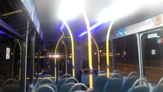 HD Arriva Medway Towns VDL SB200 Wright Pulsar 3756 Route 701 Nightime A2 Motorway Thrash 51013 [upl. by Osana]