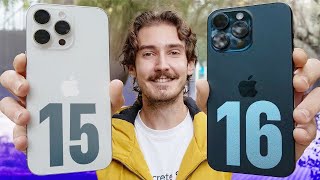 iPhone 15 Pro Max VS iPhone 16 Pro Max  BÜYÜK KAPIŞMA [upl. by Ahsai]