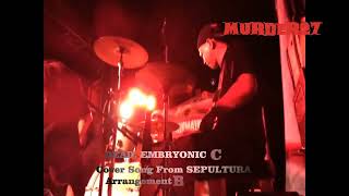 Sepultura  Dead Embryonic Cells cover by Murder27 live at Giga show Jogja [upl. by Aciret122]