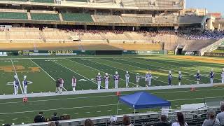 Drum Major Salutes  UIL State Military Marching Band Championships [upl. by Einimod73]