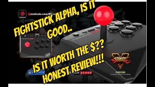 Mad Catz FightStick Alpha Brutaly Honest ReviewMUST WATCH [upl. by Sliwa]