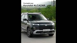 Hyundai ALCAZAR  1st and 2nd row wireless charger 1st in segment [upl. by Eldwon]