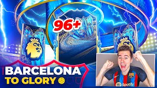 TRAFIŁEM TOTSA 96 💙 NAJLEPSZA WYMIENNA PACZKA na Barca to Glory 25  FIFA 23 [upl. by Oramlub609]