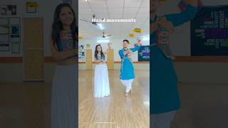 New 6 step garbadodhiya hand amp leg movements tutorial💃🕺 legmovement newgarba handmovements [upl. by Wallis]