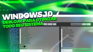 Windows 10 Debloat Otimize seu windows com esse Script [upl. by Snoddy226]