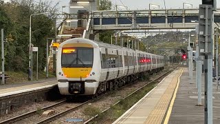 Trains at Pitsea Part 2 291024 [upl. by Nert]