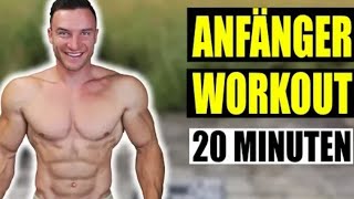 20 Minuten ganzkörper workout für Anfänger Sascha Huber [upl. by Renba]