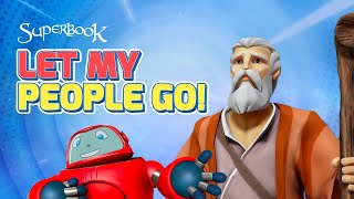 Superbook  Let My People Go  Season 1 Episode 4  Full Episode Official HD Version [upl. by Enalb]