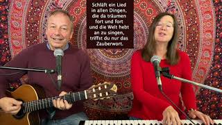 Schläft ein Lied in allen Dingen  Chanten mit Katharina und Wolfgang Bossinger 02122021 [upl. by Okorih965]