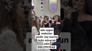 ada uygun mahnilar yazilir toy məclisi üçün müraciət edin 0552797063 [upl. by Tdnaltroc]