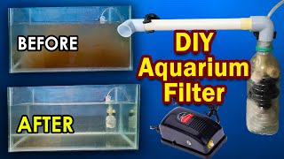 DIY Aquarium Bio Filter  Make your Own Filter at Home  Vedha Fish Farm [upl. by Odraccir]