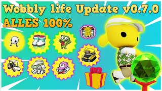 Wobbly life Update v070 ALLES 100 Zusammengefasst [upl. by Ynttirb275]