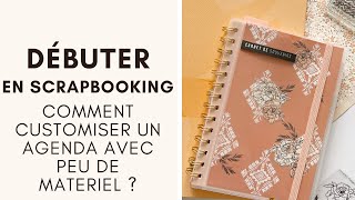 TUTORIEL  Comment customiser un agenda  avec Juliette Scraplife [upl. by Ark]