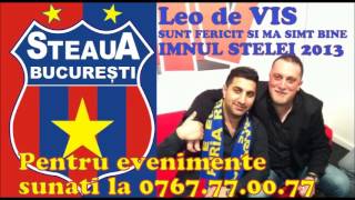 Leo de Vis  Sunt fericit si ma simt bine  Imnul stelei pe manea  2013 CONTACT 40768700232 [upl. by Bonny]