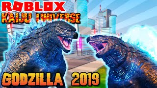 Roblox Kaiju Universe  GODZILLA 2019 REMODEL Godzilla 2019 Showcase [upl. by Rebah]