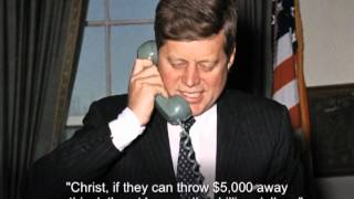 Listening In JFK Calls about Furniture July 25 1963 [upl. by Ilaw]