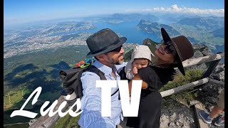 Luis TV EP7 Switzerland Adventure Kriens Pilatus Luzern Kapellbrücke [upl. by Elinet761]