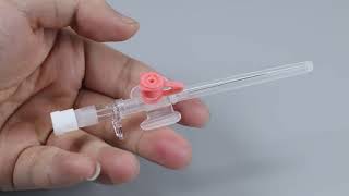 China Factory Cheap IV Catheter Color Coded Butterfly Iv Cannula With Injection Port And Wing [upl. by Neral]