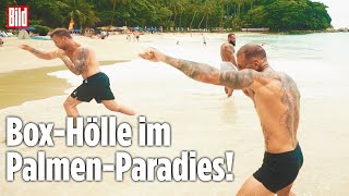 Fame Fighting Hinter den Kulissen im ThailandTrainingslager [upl. by Eilac188]