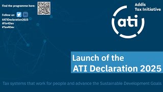 Highlevel launch of the ATI Declaration 2025 at the 2021 ECOSOC Forum on Financing for Development [upl. by Aitsirhc]