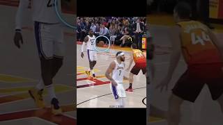 Travels Moments in NBA 🛩️ nba shorts [upl. by Aneram363]