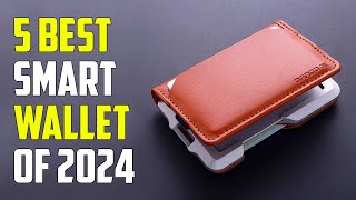 5 Best Smart Wallets for Men 2024  Best Smart Wallet 2024 [upl. by Amaleta625]