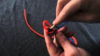 4 strand lanyard knot [upl. by Stanford502]