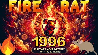 Secrets of the 1996 Fire Rat Zodiac Traits amp Personalities [upl. by Emelda543]