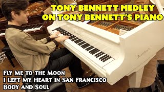 Tony Bennett Piano Medley  “Fly Me to the Moon” “I Left My Heart in San Francisco” “Body and Soul” [upl. by Capps]