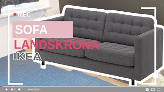 Sofa IKEA  LANDSKRONA okiem rupieciarza remont domu z lat 80 [upl. by Romano]