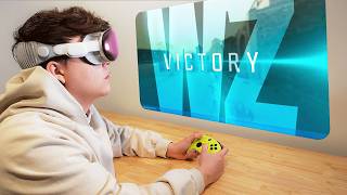 I Won Warzone on the Apple Vision Pro [upl. by Dosia]