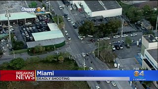 Miami PD Investigating OfficerInvolved Shooting [upl. by Yessak]