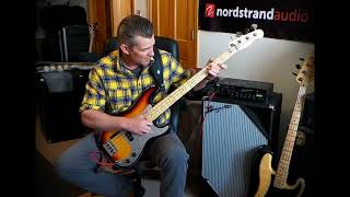 Throaty P Bass Tone  Bergantino  Nordstrand  Galli strings  Andy Irvine [upl. by Eibrad]