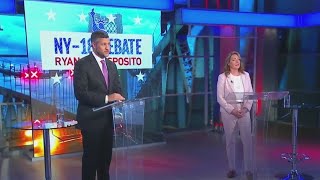 Pat Ryan Alison Esposito face off in NY18 debate Pt 1 [upl. by Callean348]