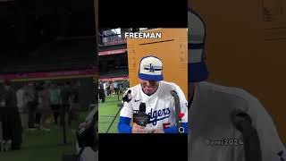 Shohei Ohtani amp Freddie Freeman BOTH MVP amp 2024 World Series Champions amp BADASSES💥💥💥🚀🚀🚀🏆🏆🏆 [upl. by Ardnassac842]