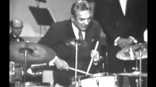 Gene Krupa amp Buddy Rich Famous Drum Battle [upl. by Eelyam120]