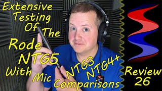 Extensive Testing and Review of the Rode NTG5 Microphone vs NTG3 and NTG4  Sound Speeds Review [upl. by Rubenstein]