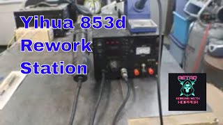 Yihua 853d Rework Station Replace Heating Element [upl. by Verla]