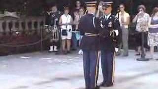 Tomb of the unknown soldier Changing of the guard [upl. by Thordia]